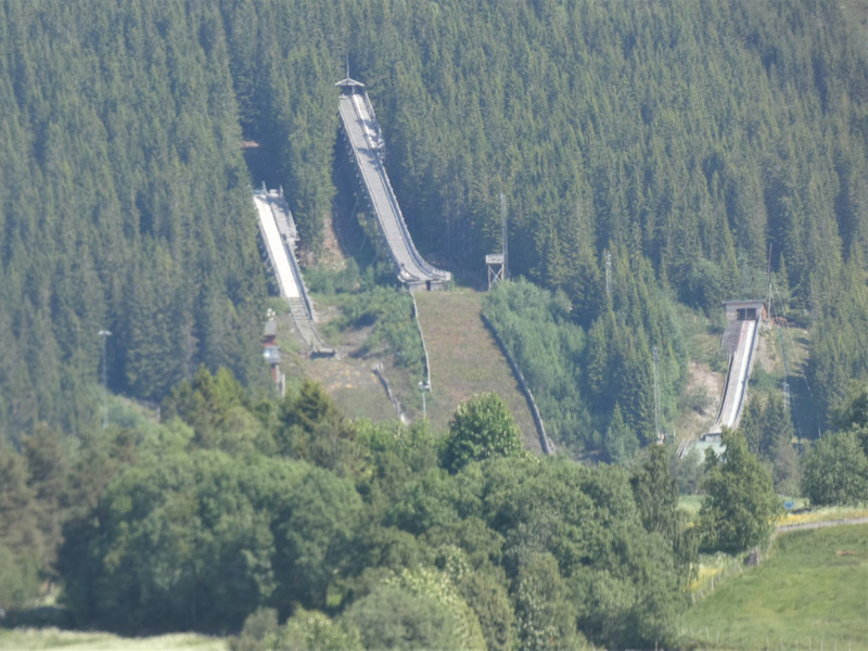 Ski Jumps without snow