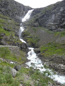 Waterfall from Below