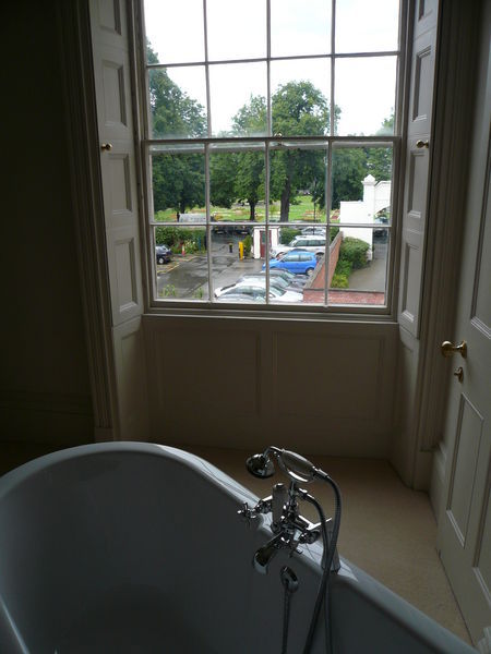 View from the bath