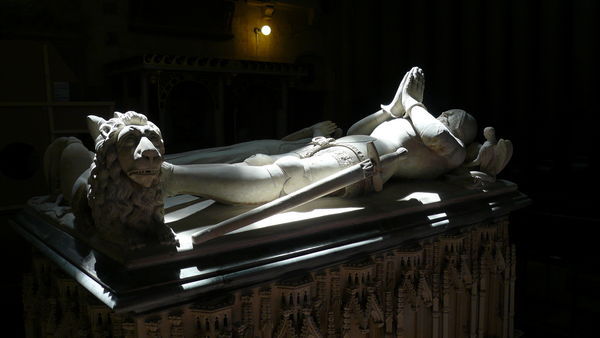 Knight's Tomb in South Transept