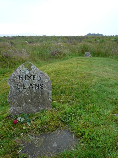 Mixed Clans burial marker