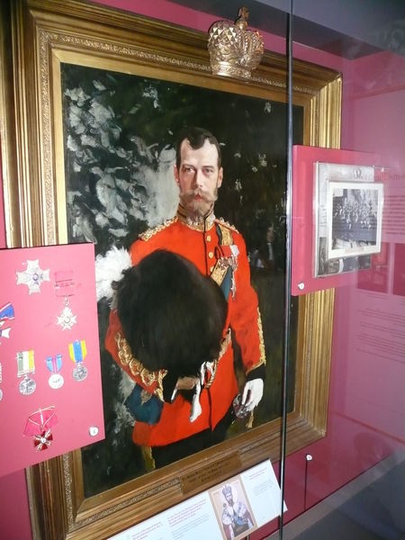 Russian Tsar Nicholas II was Colonel-in-Chief of the Scottish Greys.  Who knew? 