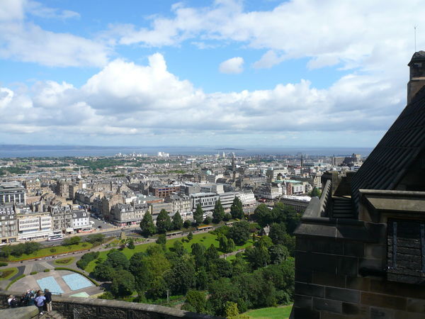 Edinburgh city view