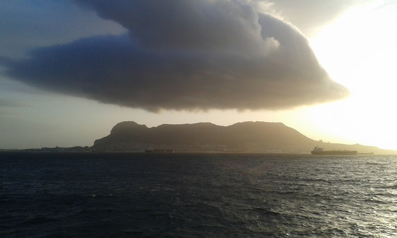 Nubi su Gibilterra?