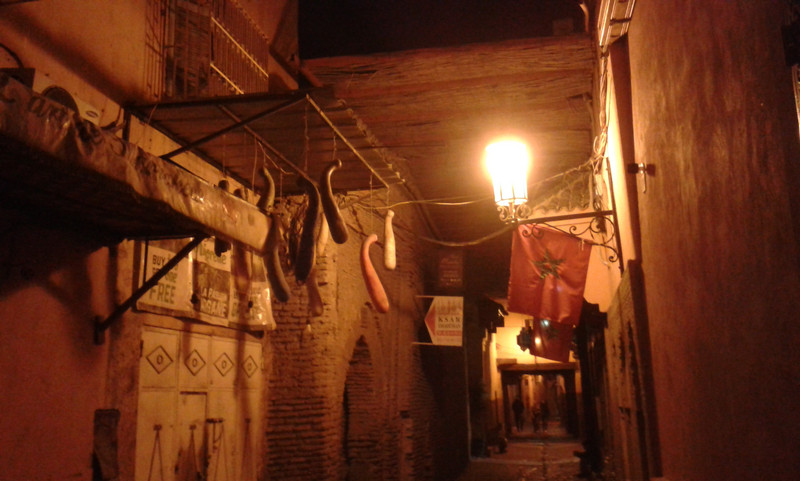 Marrakesh: la medina di notte