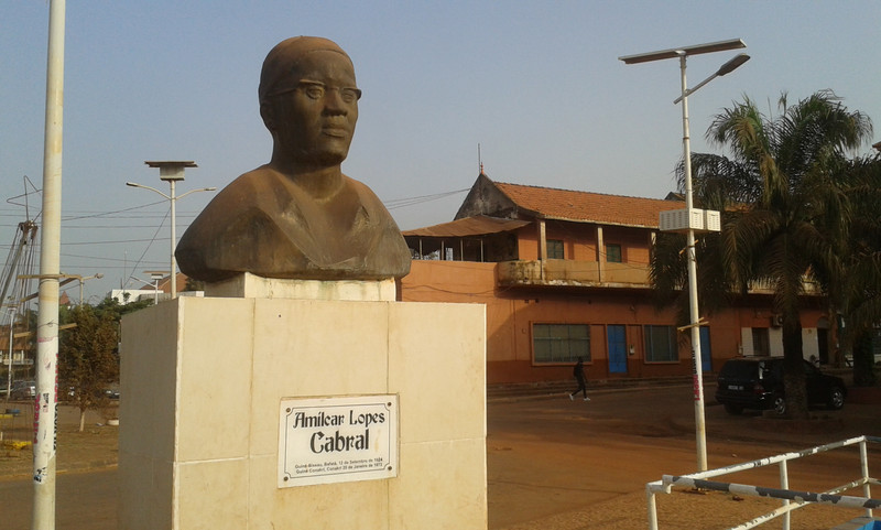 Cabral in piazza a Bissau