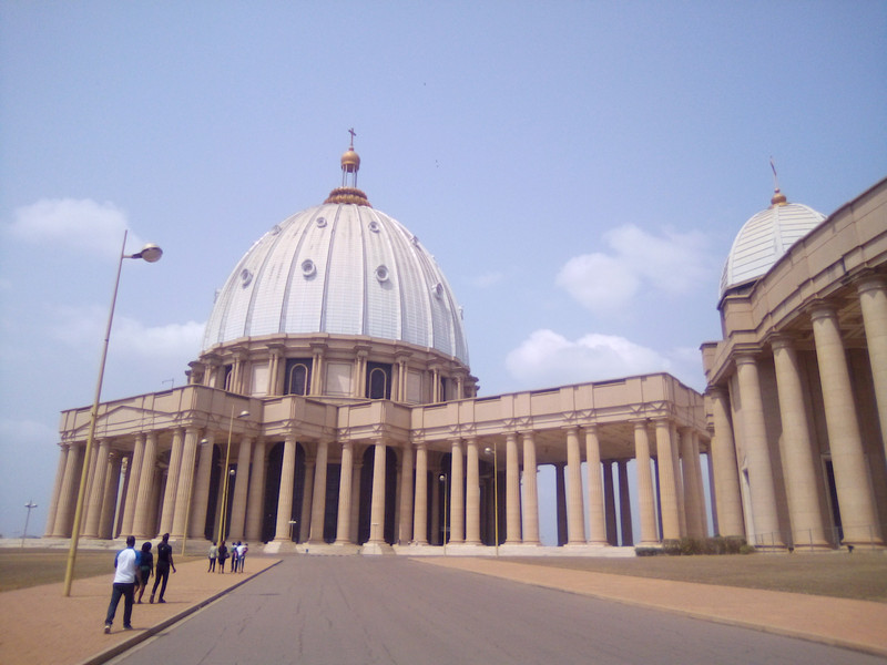 La basilica di Yamoussoukro