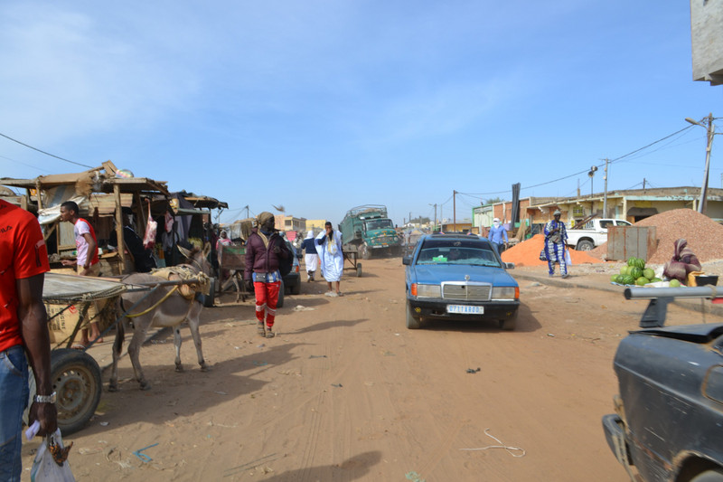 Rosso, Mauritania: una città di frontiera