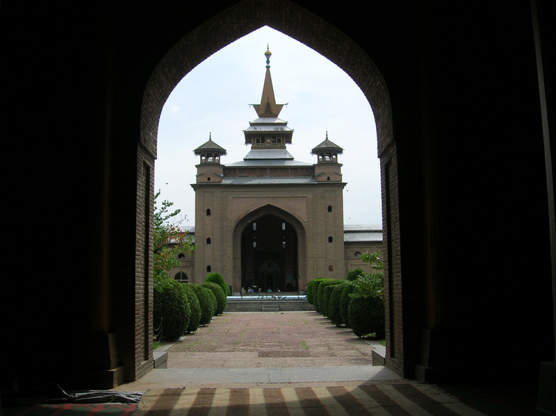 Jama masjid di Srinagar