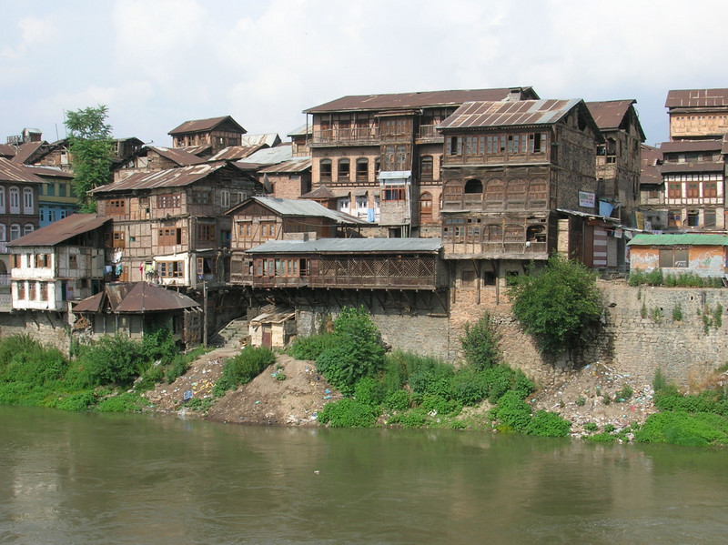 La città vecchia di Srinagar