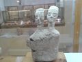 Amman: statue di 'Ain Ghazal nel museo della Cittadella