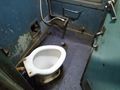Western toilet in sleeper class