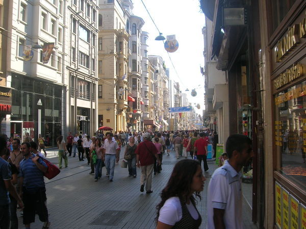 Istiklal caddesi, vetrina della nuova Istanbul