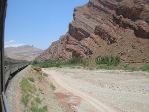 In treno da Tehran a Sariy