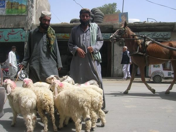 Le animate strade di Quetta