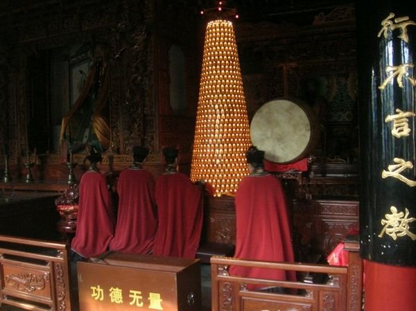 Xian: cerimonia taoista nel Tempio degli 8 Immortali