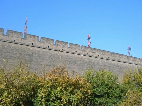 Xian: le antiche mura della citta'