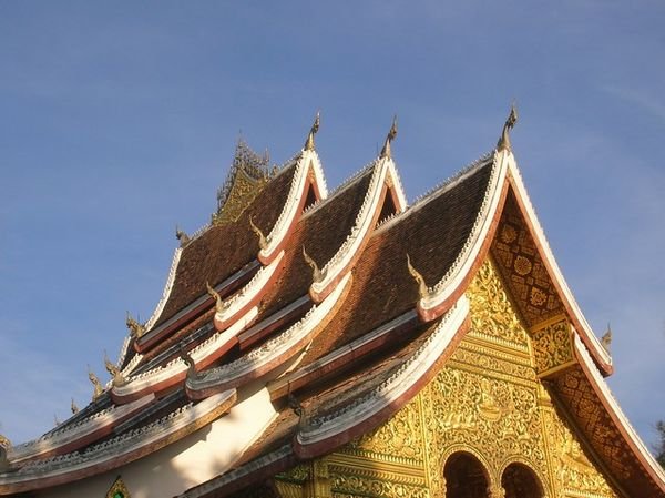 Luang Prabang: particolare di un wat