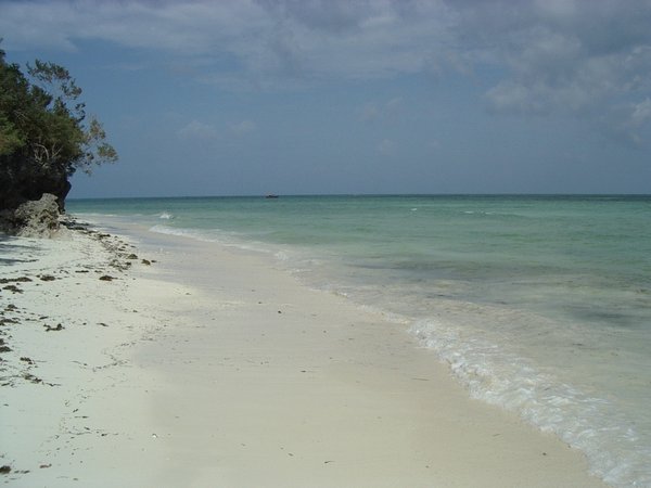 La spiaggia di Nungwi