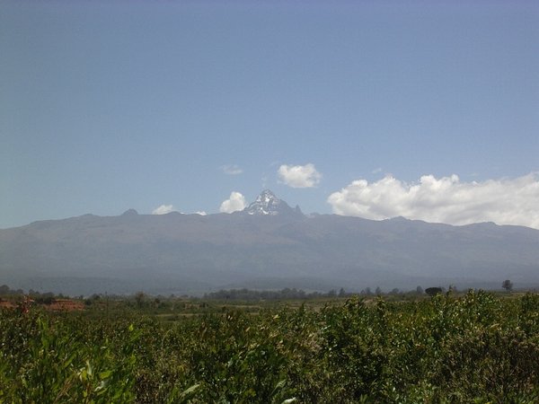 Il monte Kenia (5199 mt.)