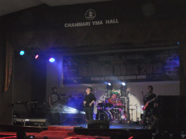 Live at the Young Mizo Association Hall