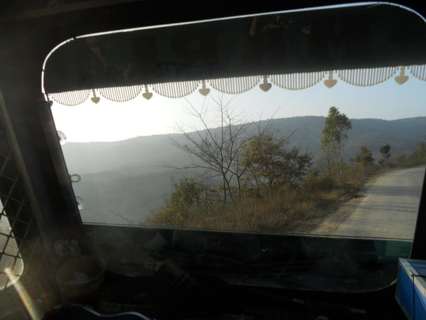 Il Nagaland visto dal finestrino