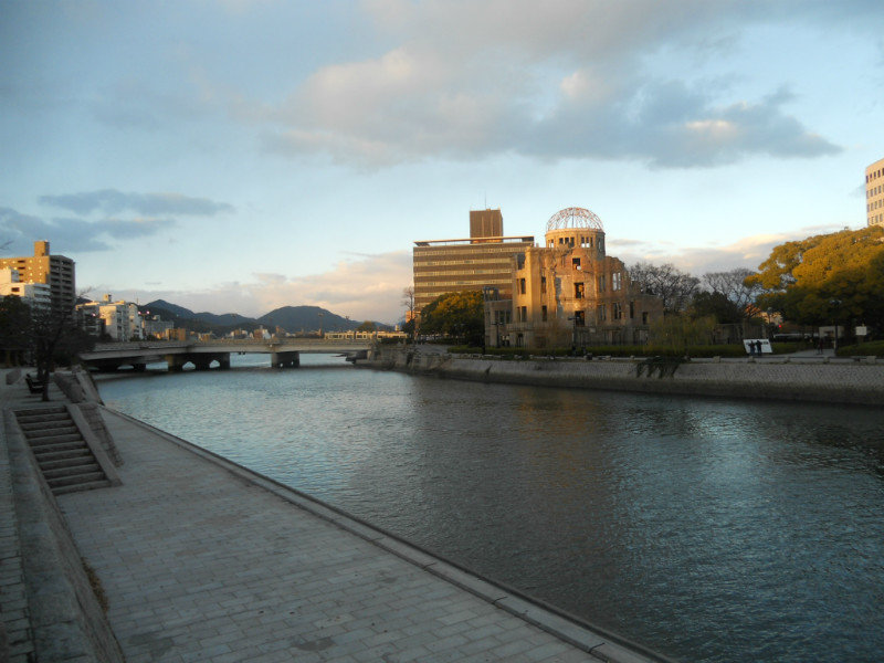 Hiroshima: il fiume ed il parco della pace