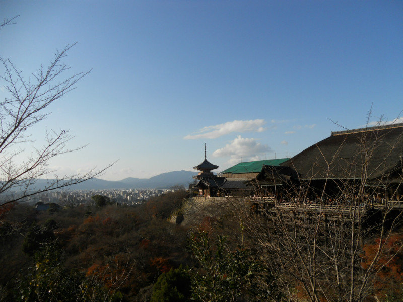 Kyoto: la citta' vista dalle colline