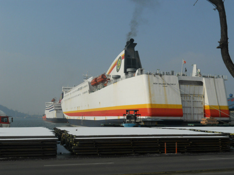 Incheon: la nave per la Cina