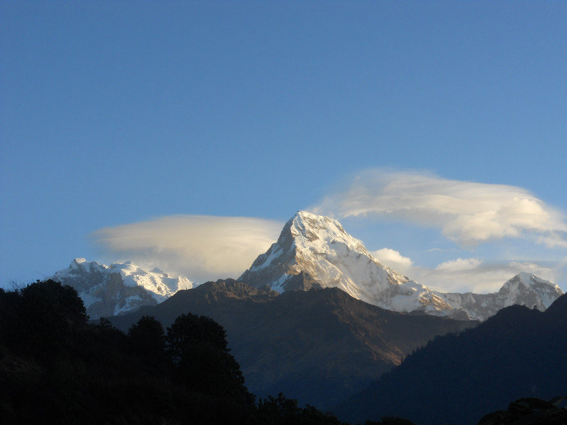 Annapurna Sud (7219m) visto da Ghorepani