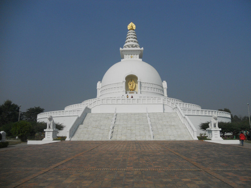 Lumbini: pagoda della pace