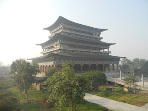 Il grande tempio coreano di Lumbini