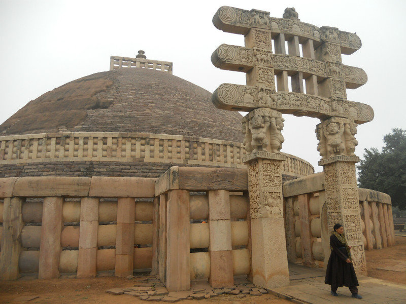 Sanchi: il grande stupa numero 1 
