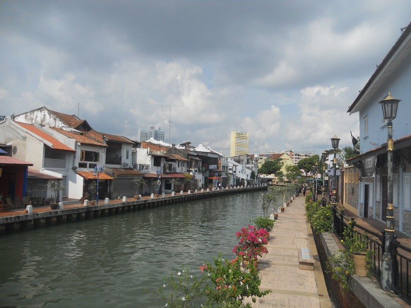 Melaka: il lungofiume