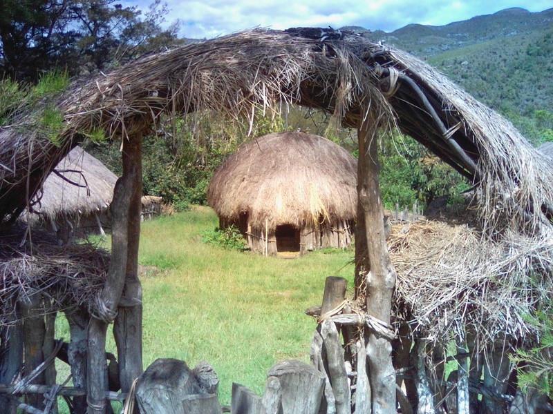 Valle del Baliem: abitazione tipica