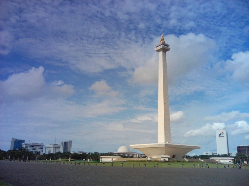 Jakarta: Monas, il monumento nazionale...