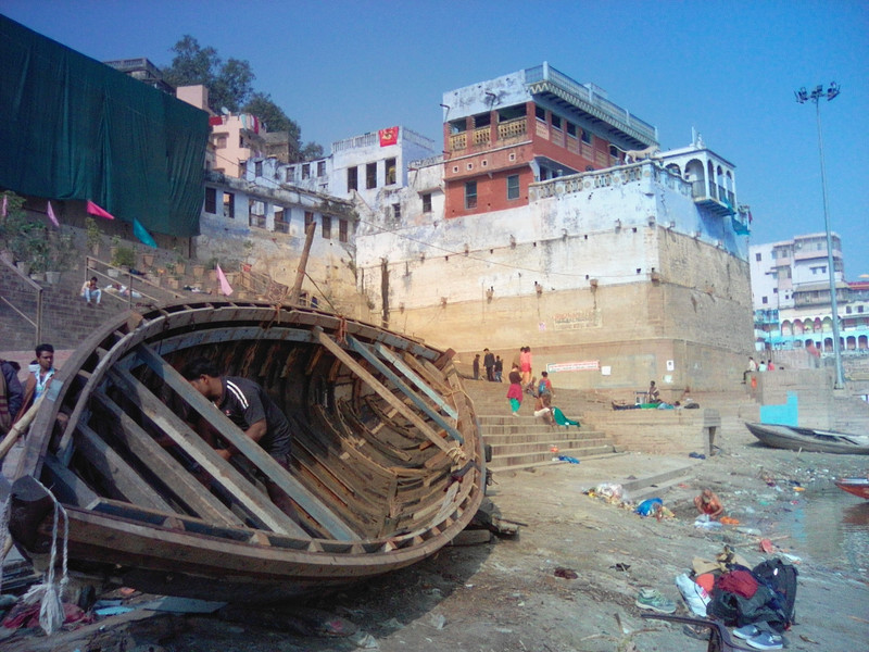 Barche in riparazione