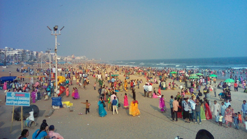 Visakhapatnam - una domenica al mare
