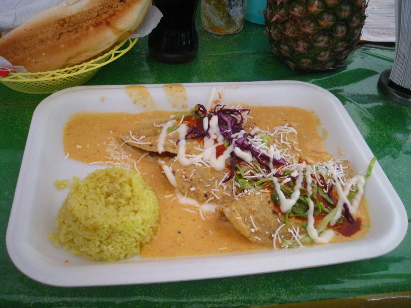 Prawn Enchiladas