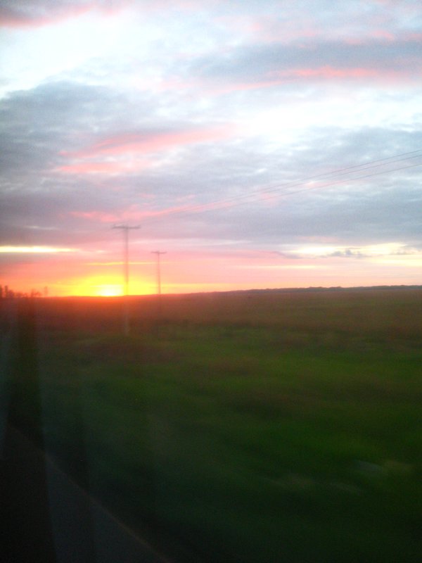 Sunset on Ruta 3