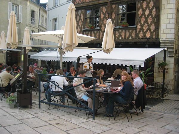 Dinner at Place St Pierre at Saumur