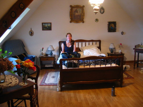 Our room at the Illiers-Combray B & B