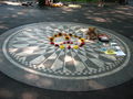 Memorial to John Lennon in Central Park