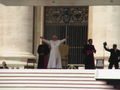 Pope Waves to Crowd