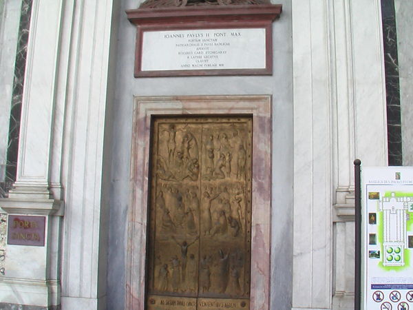 The Holy Door at St. Paul Outside the Walls