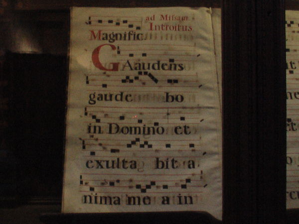 Page of Old Music