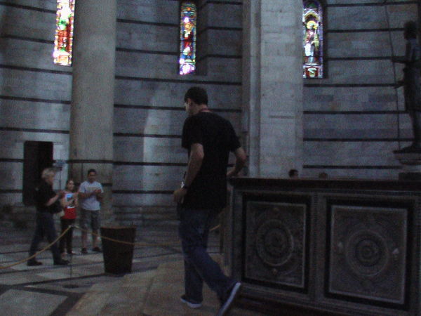 The Guy Who Sang in the Baptistery