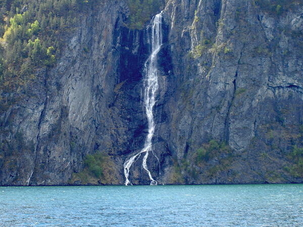 Waterfall in Sognefjord