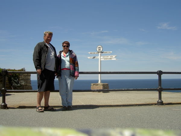 Lars and myself at Land's End