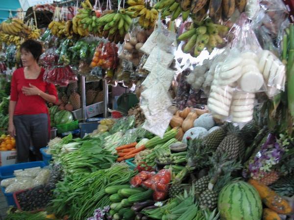 Vegetable Market - Kuala Belait, Brunei